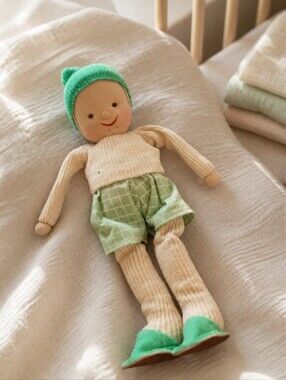Shackman Doll Sleepy Baby Big Brother 1958 Vintage Japan All Original 9”